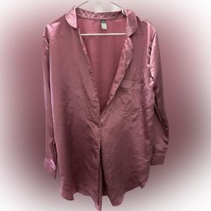 Pink long sleeve sleepwear